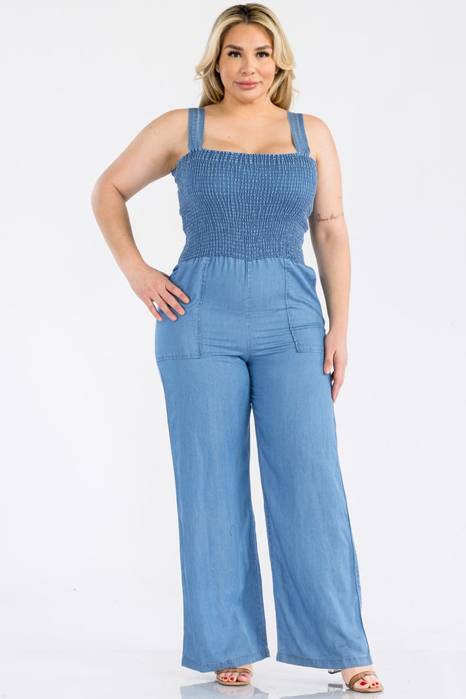
                
                    Load image into Gallery viewer, Denim Jumpsuit
                
            