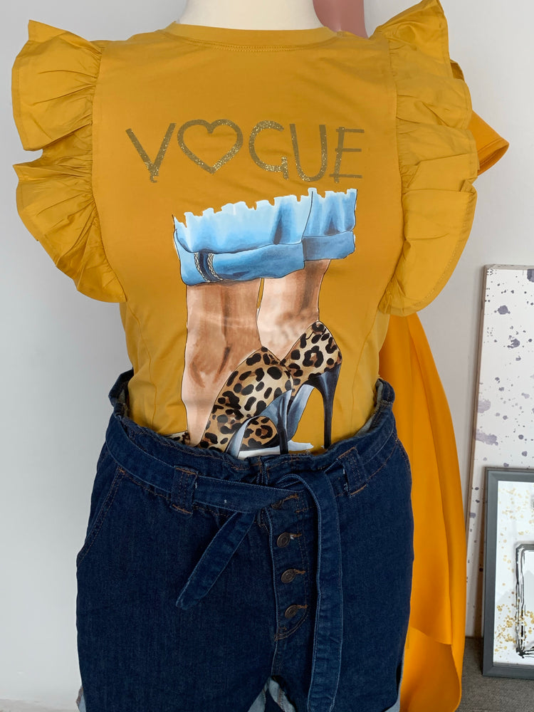 
                
                    Load image into Gallery viewer, Vogue Heels Top
                
            