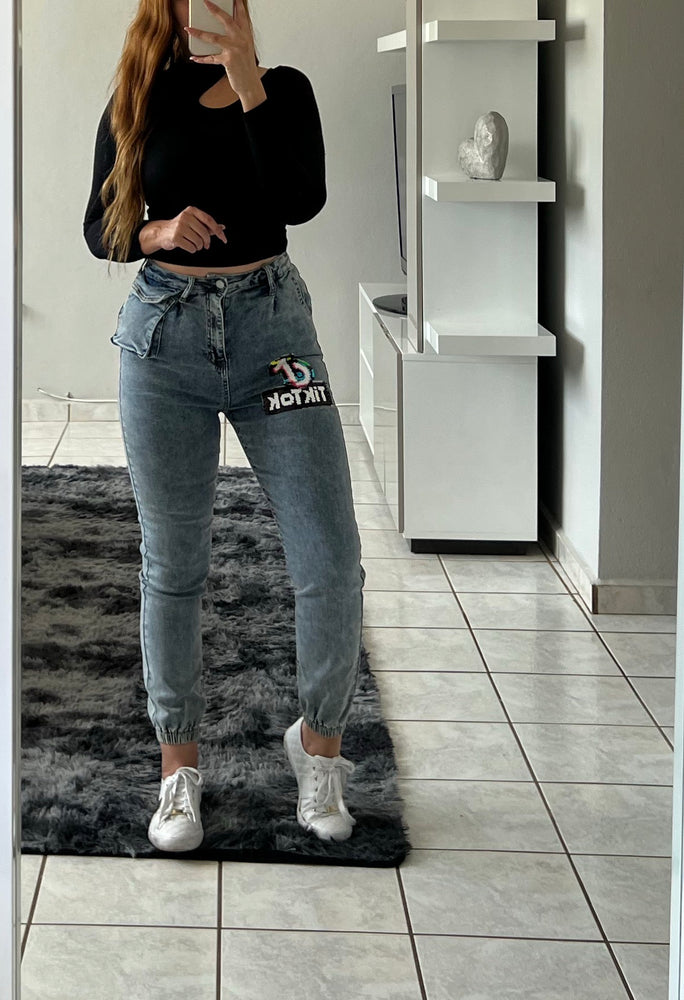 TikTok Jeans Mujer