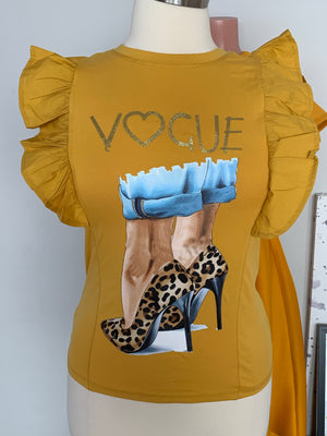 
                
                    Load image into Gallery viewer, Vogue Heels Top
                
            